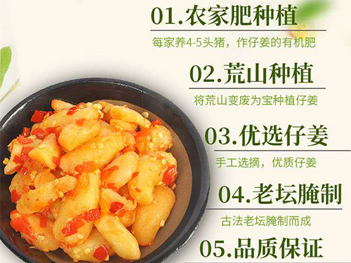 酸辣姜仔 酸辣姜仔